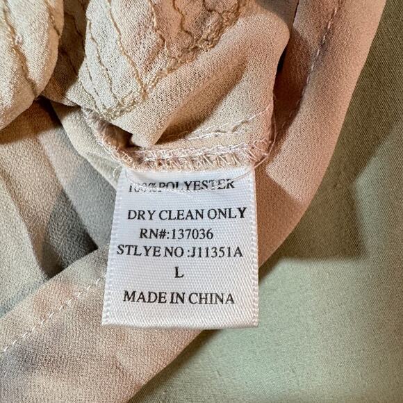 Paper Crane Anthropologie Women's sz Large Vintage Style Crop Sleeveless Beaded - Picture 6 of 10